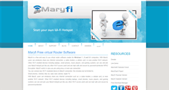 Desktop Screenshot of maryfi.com