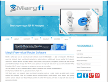 Tablet Screenshot of maryfi.com